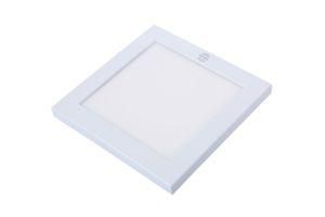 Open Hole Adjustable Three Color Changing Motion Sensor 9W LED Panel Light