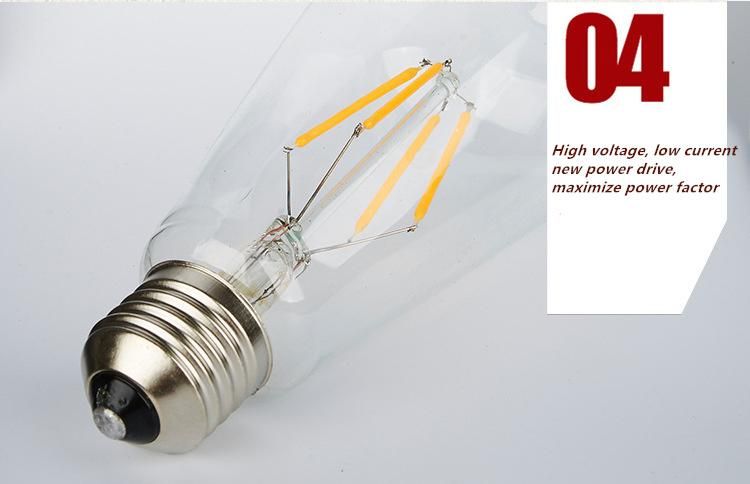 E27 LED Edison Filament Light Bulb 220V - Edison Squirrel Cage Light Bulb LED Lamp Modern Lamps Modern Light