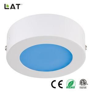 Epistar SMD2835 6W Recessed Round LED RGB Panel Light