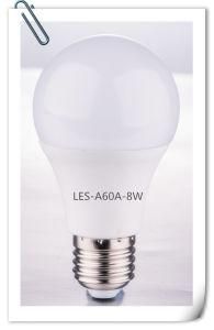 LED Bulb E27 SMD White Ledl Light LED Lamp for Garden with CE RoHS (LES-A60A-8W)