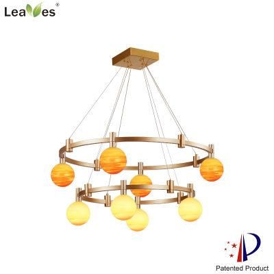 Hot Sale Euro LED Chandelier for Living Room, Home, Villa and Hotel CE ETL Certification Gold Amazing Decoration Modern Pendant