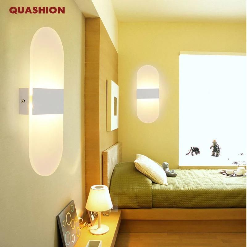 Modern LED Wall Lights Bathroom Lighting Acrylic Wall Lamps (WH-RC-04)
