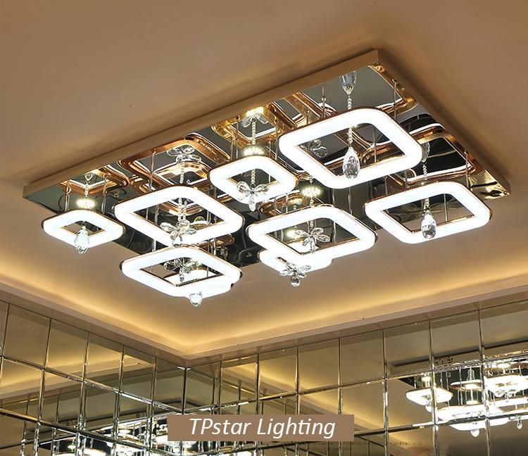 LED Modern Crystal Lamp Chandelier Chandelier Luxury Crystal Lighting