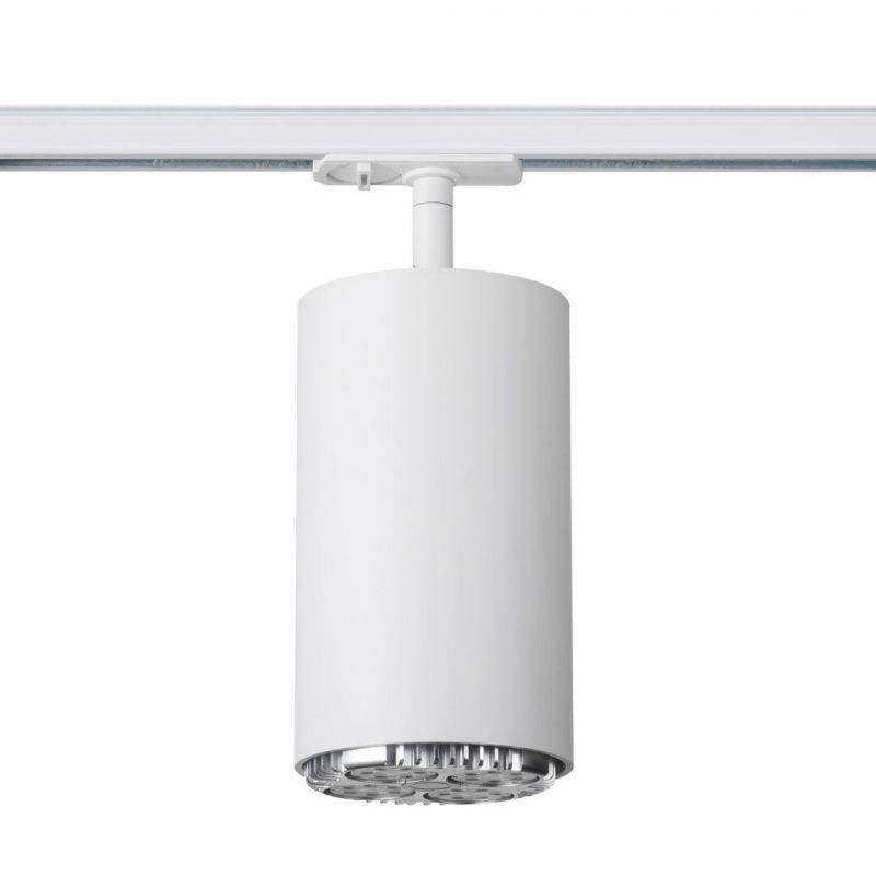 High Class Aluminum LED Track Lights Frame PAR30 Fitting LED Ceiling Spot Lighting for Supermarkets