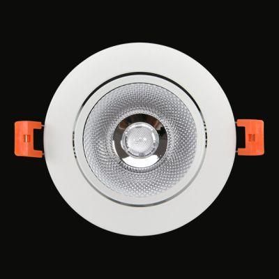 5W Wholesale Ceiling Recessed Adjustable LED Spot Downlight for Commercial Project Office Hotel Apartment Residential Corridor Rooms Spotlight