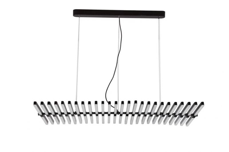 Masivel Lighting Modern Piano Shape Linear LED Pendant Light Decorative LED Chandelier Light