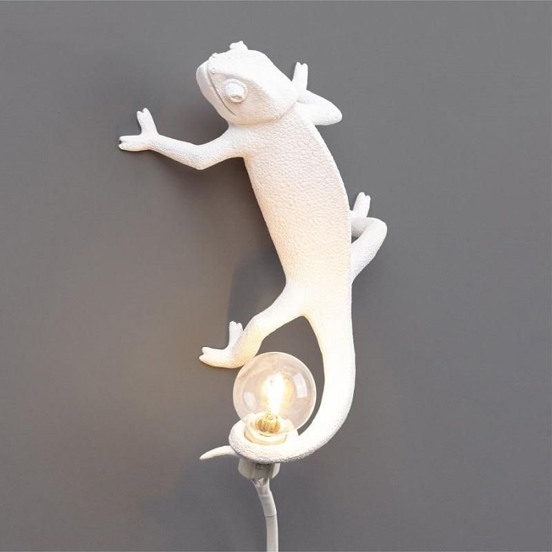 Chameleon Table Lamp Designer Resin Animal Table Lamps (WH-MTB-11)