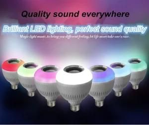 Bluetooth Dimmable Smart Lamp LED with Speaker