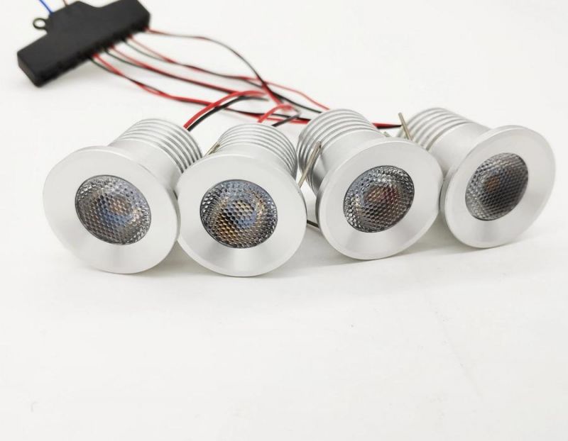 3W CREE Spot Lamp 12V-24V Mini COB LED Bulb Downlight