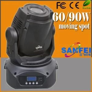 60W LED Stage Spot Mini LED Moving Head Pattern Light (SF-107A)