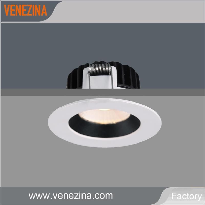 5-Year Warranty IP65 Waterproof COB 6W Recessed LED Ceilinglight Fixed Light