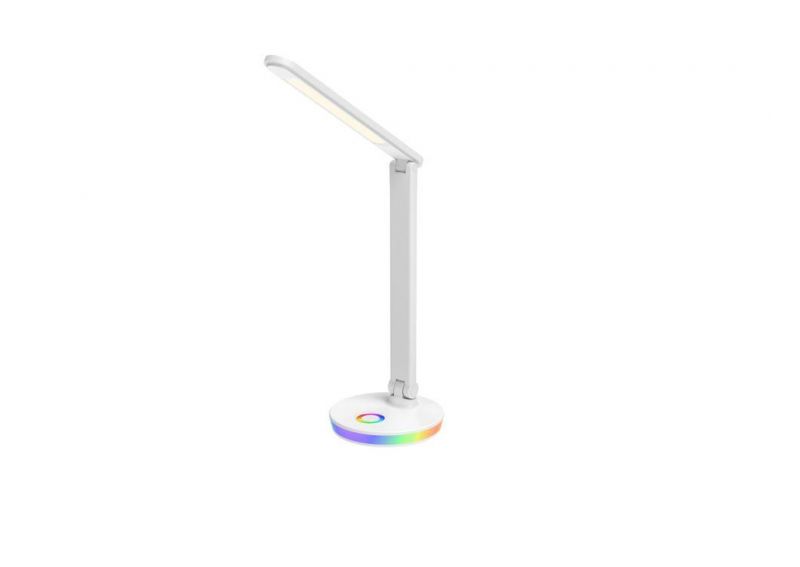 Color Ring Touch Button RGB Dimmable Table Lamps for Bedroom Study Reading Lighting