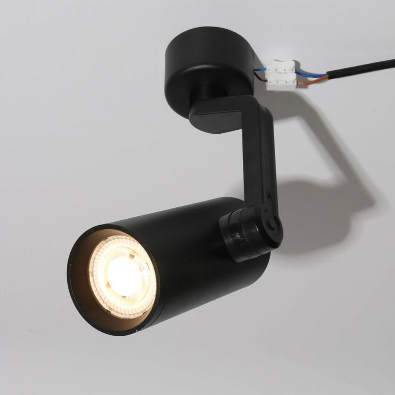 Ce RoHS Certified Modern LED Spotlight GU10 Housing Interior LED Track Light Fixture