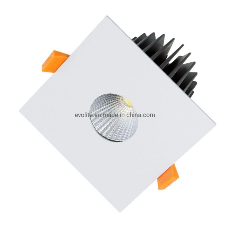 Wholesale Recessed Square Downlight Cut out 90mm LED Ring MR16 Fixture
