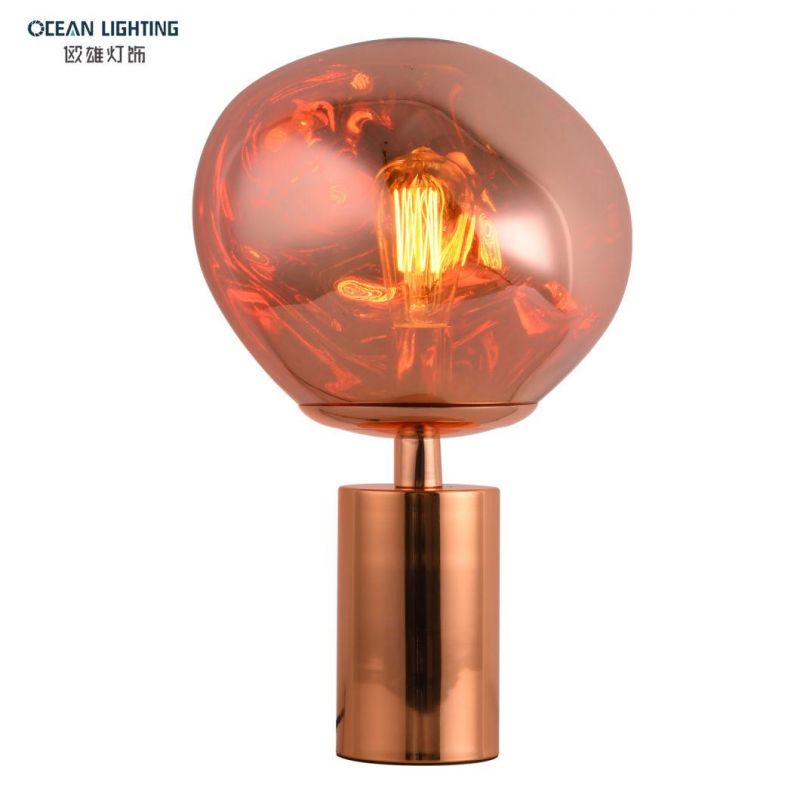 Zhongshan Factory Wholesale Price Bedroom Hotel Lamp Night Lamp Lava Effect Table Light