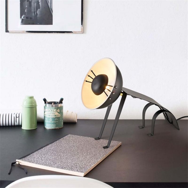Nordic Iron Cat Black Modeling Dynamic Cat Table Lamps (WH-MTB-33)