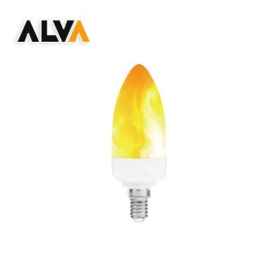 Alva / OEM Reliable Quality Fire Flame Light 5W LED Bulb