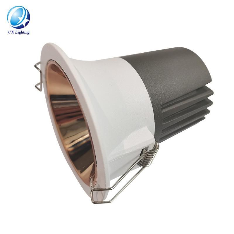 Top 48mm Height Hot-Selling COB LED Downlight IP54 Recessed COB LED Spotlight Household Dim to Warm Downlight LED 7W &12W