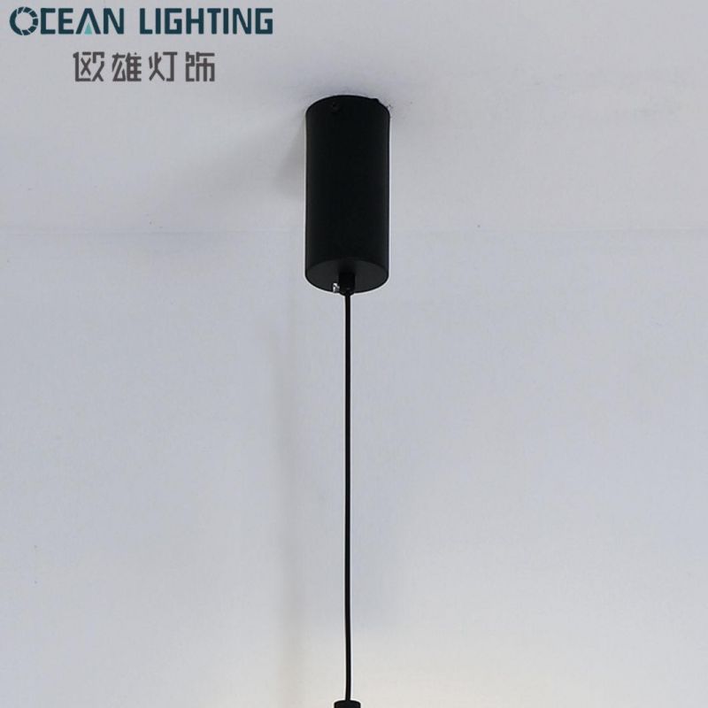 Modern Office Linear Interior Decoration Line Drop-Light LED Pendant Light