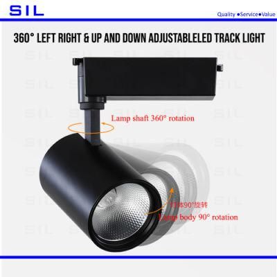 Surface Mounted COB LED Rail Track Lamp 35W Linear Track Light LED Spot Light LED Track Light