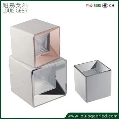 CRI90 30W LED Light COB LED Square Ceiling Twin Head Downlight