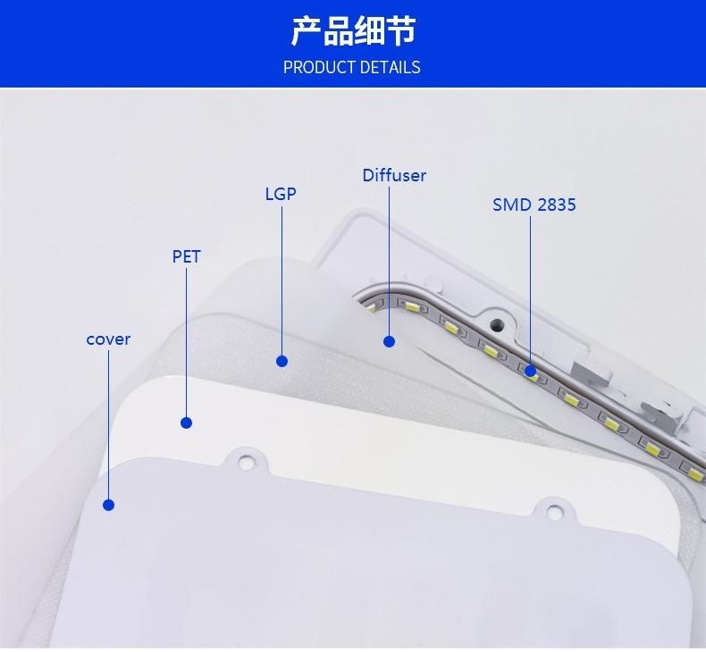 Factory Price Wholesale Down Frameless Round Square Recessed 3W 4W 6W 9W 12W 15W 18W 24W 30W SKD LED Panel Light