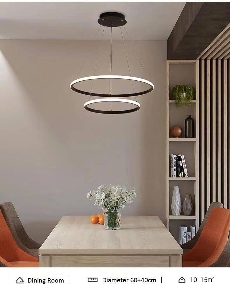 2022 Combination Bedroom Living Dining Room Home Lighting Modern LED Geometric Ceiling Light Chandelier