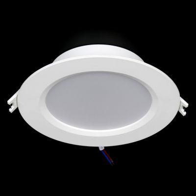 Indoor Plastic Cheap Slim LED Ceiling Recessed Downlight Down Light for Wholesale and Distribution SKD and Motion Radar Sensor Option