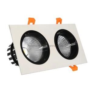 Economic Double LED Grill Downlight