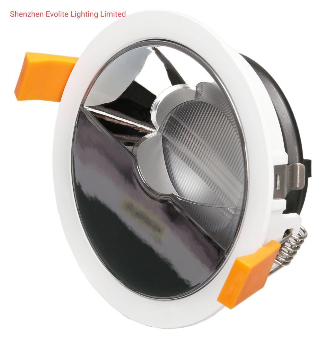 Hot Sell Cut out 80mm GU10 Downlight Frame Downlight Fitting Aluminum Adjustable Trimless Downlight