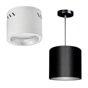 UK LED Down Lighting Spacing with Convenient Seamless Surface Mounted and Hanging Installation