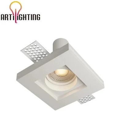 Customized GU10 Pure White Recessed LED Spot Lights for Osram LED Replaceable Hotel Wall Washer Downlight