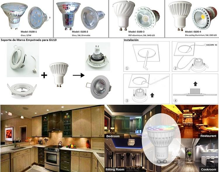 LED Spot Light 3W 5W GU10 MR11 MR16