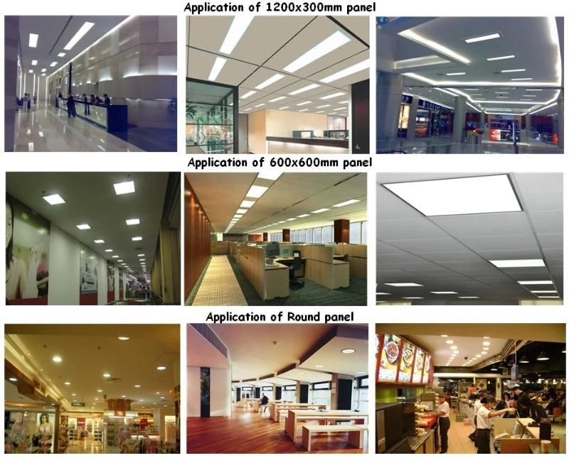 High Quality 40W 595X595mm Ultra Slim Flat LED Panel Light