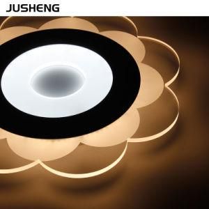 Round Ultra-Thin Acrylic 54W LED Ceiling Light for Indoor House Lighting Decorative Lamp 110-240V AC