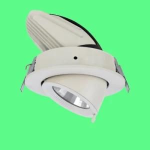 4000lm Adjustable Rotatable LED Spotlight for Exclusive Shop and Chain Store