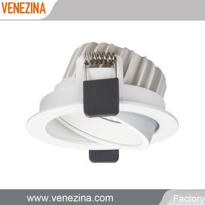 IP65 Adjustable COB Downlight Ceiling Recessed LED Down Light 10W