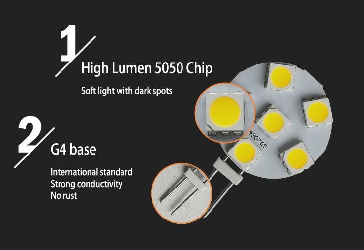 12V 5050SMD G4 LED Bulb for Ceiling Light