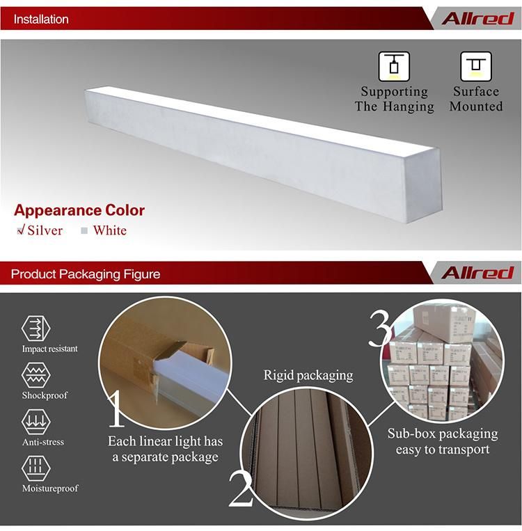 LED Continus Linear Light Trunking System