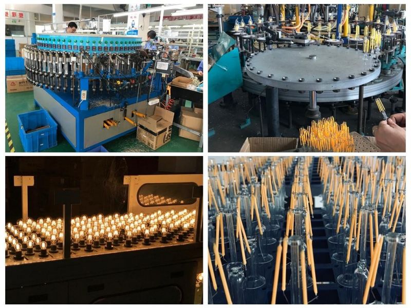 China Manufacturer LED Vintage Glass Bulb St64 6W Filament Retro Cage Shape Filament for Indoor Decorative Lighting