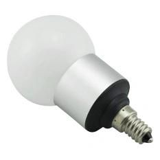 LED Light with Silver Surrouding (HX-QP3W02 E14)
