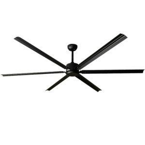 72 Inch Metal Blades Fan High Speed Industry Black DC Motor Remote Control Large Ceiling Fan