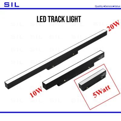 Track Rail Magnetic Light LED Rail Light CE Certificate Magnet Track Rail System DC48V Safety Touch 5watt Aluminum LED Magnetic Linear Light