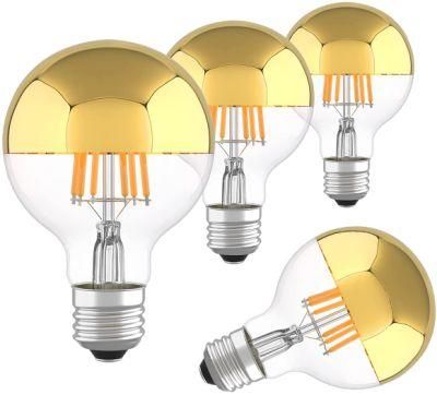 Decorative LED Vintage Edison Gold Mirror Filament Light Bulb