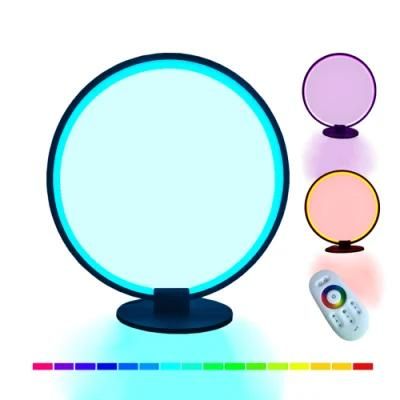 RGB Circle Table Lamp Room Colorful Atmosphere Light Ceiling Light Night Lamp Desk Table Lamp Floor Lamp Wall Light