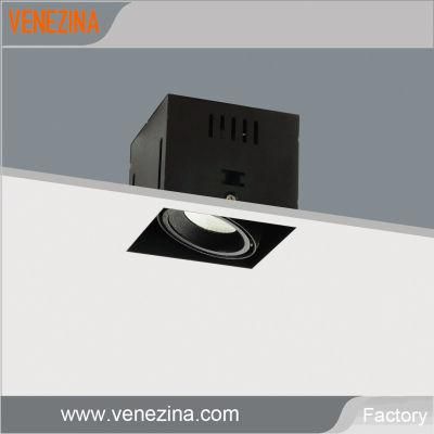Metal Bezel LED Box Ceiling Light 6W 700lm 3 Type Dimmable COB LED Downlight