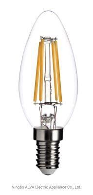 LED Filament Bulb Lamp 2W Glass C35