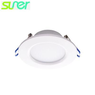 Round Ceiling Lighting Embedded LED Downlight 6W/7W 3.5 Inch 3000K Warm White
