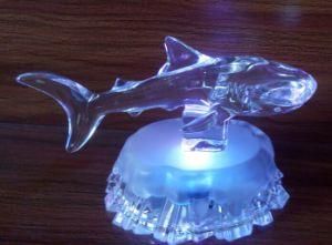 LED Table Decoartion with Shark