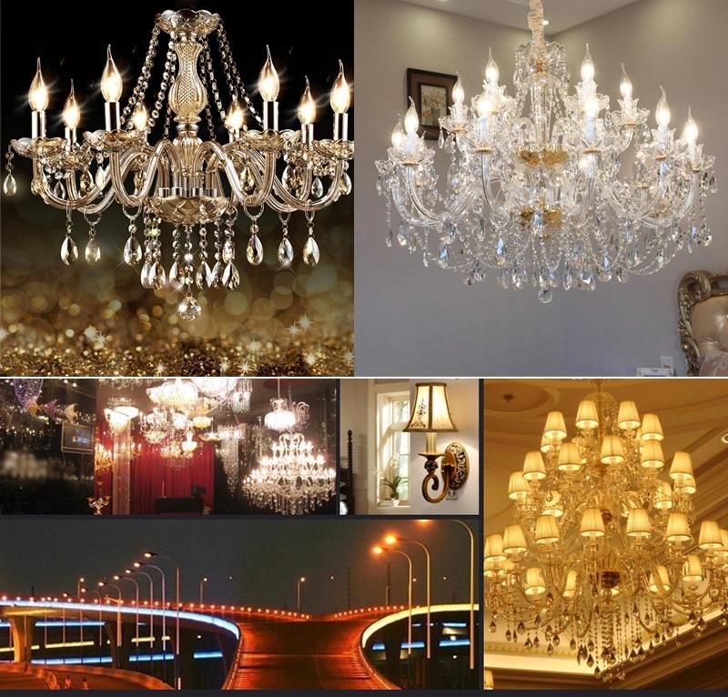 3-6W Ce RoHS LED Candle Bulb for Chandeliers